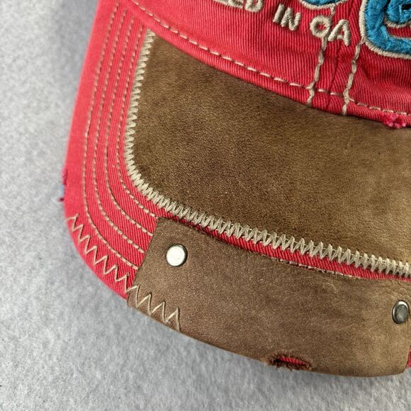 Rare Vintage True Religion Hat Cap Buddha Distressed Adjustable Embroidered Y2K - Picture 12 of 16